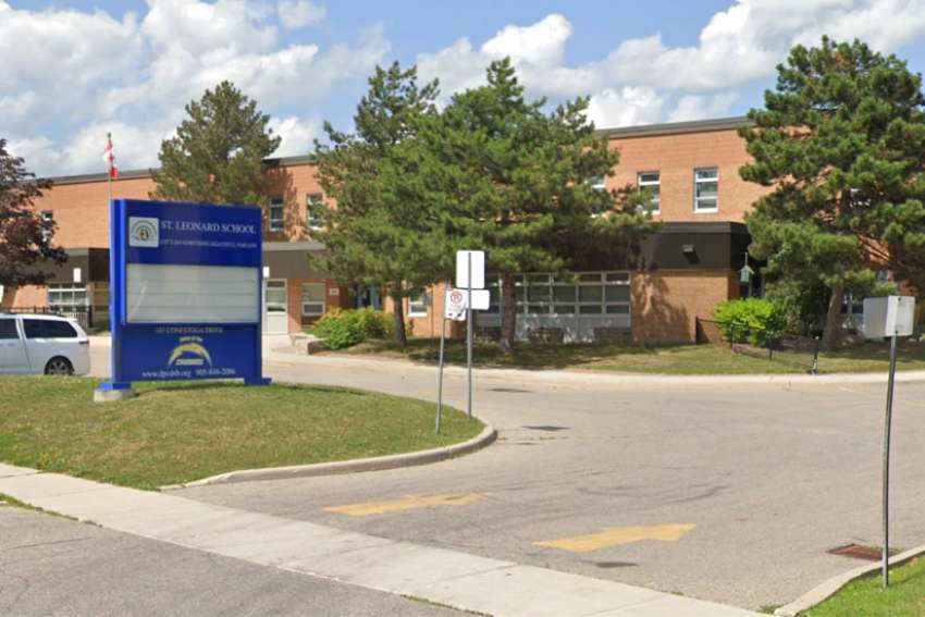 Suspects sought after fire at Catholic school in Brampton