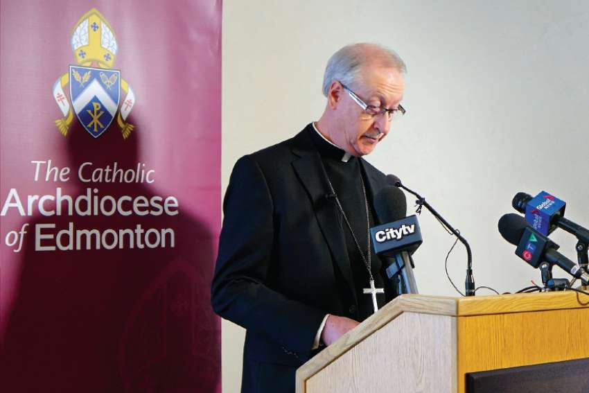 Archbishop Richard Smith outlines Canadian bishops' action plan on sex abuse