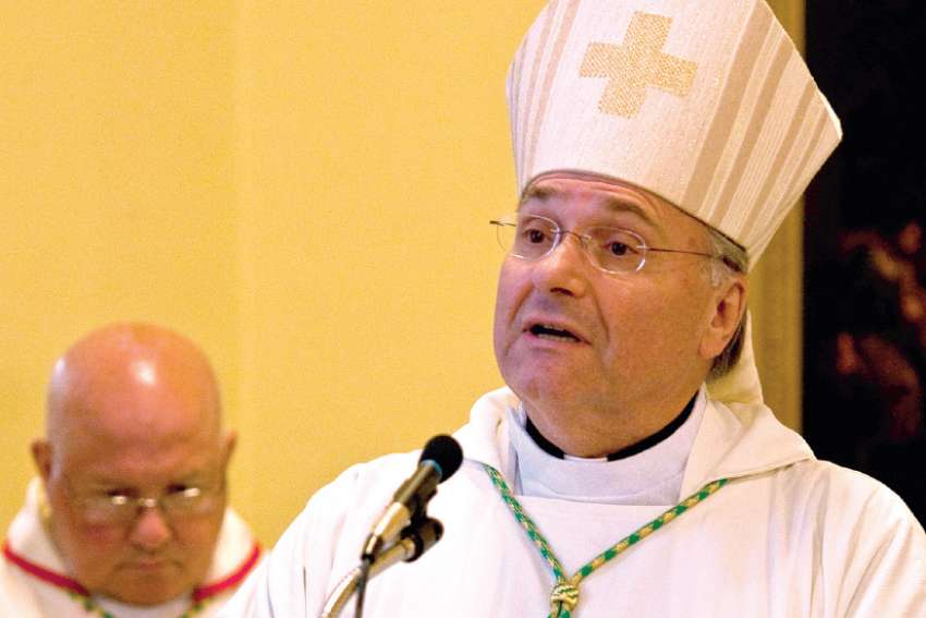 Archbishop Mancini attacking abuse issue head-on
