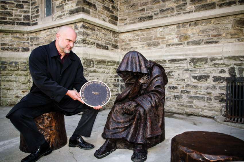 Toronto Anglican parish welcomes Schmalz's latest Christ sculpture