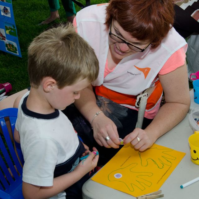 World Vision trying to bring some normality to Syrian refugee children