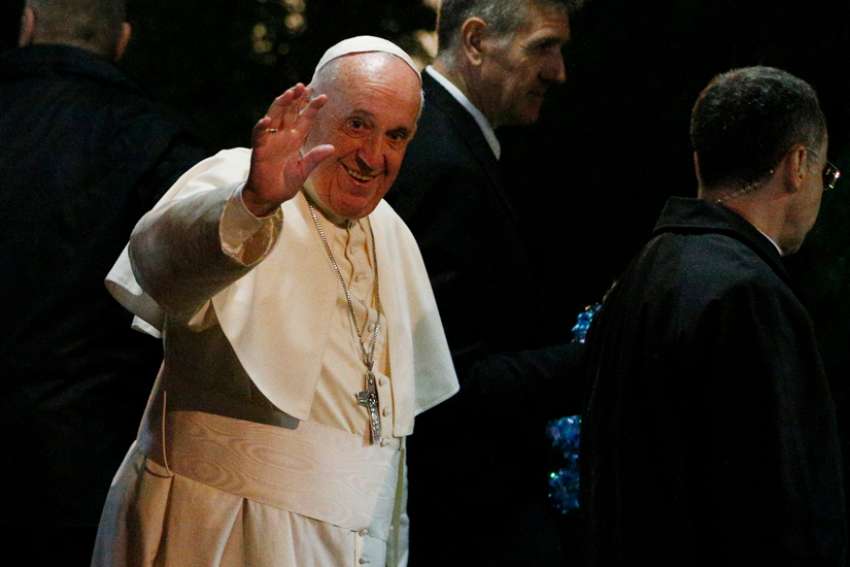 Pope Francis arrives in Japan