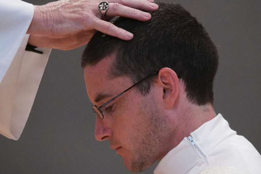 New priest says deep prayer helped him sort out life, led to his vocation