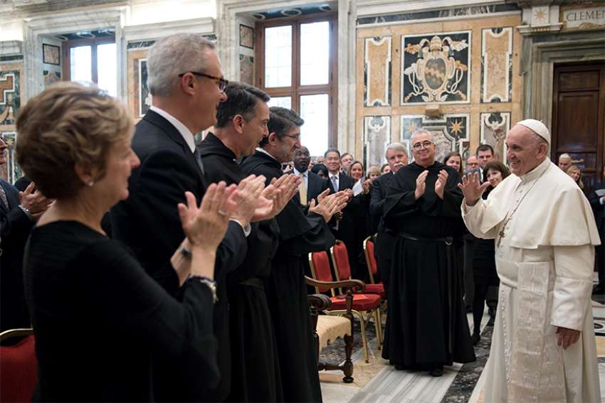 Catholic universities must prepare students for dialogue, Pope says