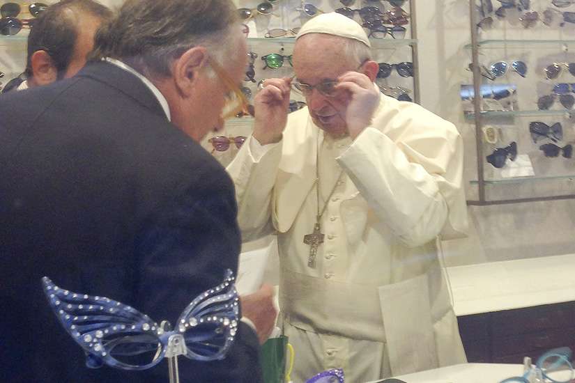 Pope Francis eyes a bargain