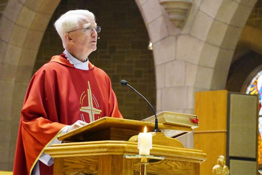 Priest’s temporary post turns into 42-year career