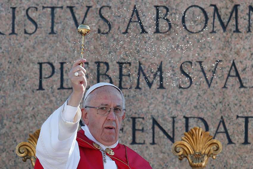 Pope's homily from Palm Sunday