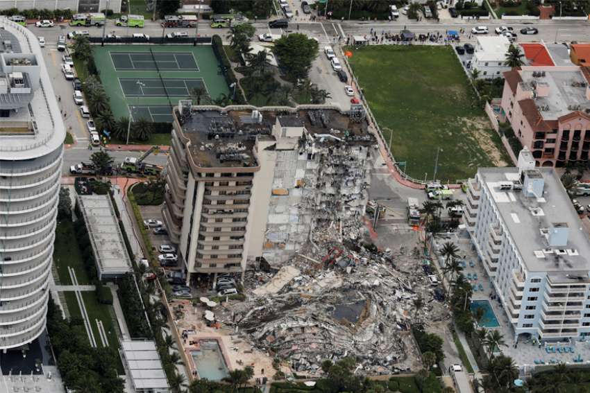 Catholic agency responds to tragedy at Florida condo towers