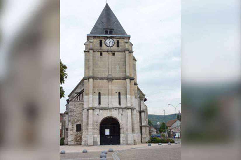 Priest slain in suspected French terror attack