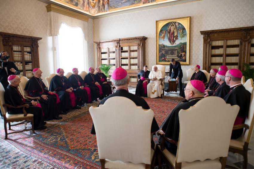 Pope Francis speaks to U.S. bishops about pro-life issues, transgender ideology