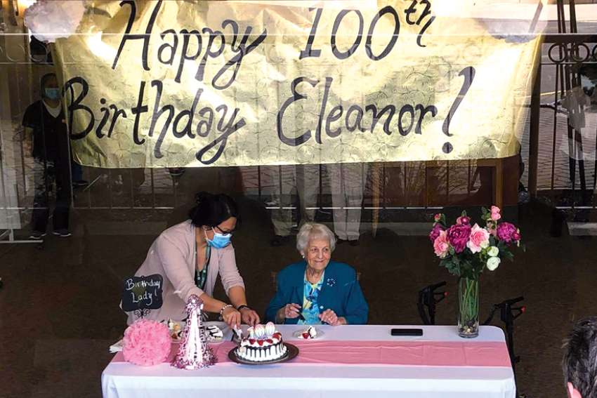 Virus can’t stop landmark birthday
