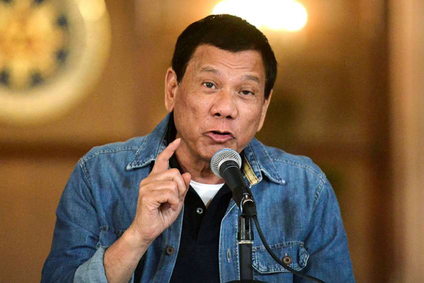 Philippine bishop backs case against Duterte in international court