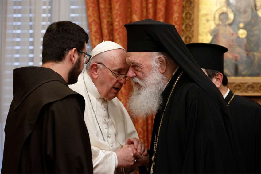 Pope Francis asks pardon for sins that drove Catholic, Orthodox apart