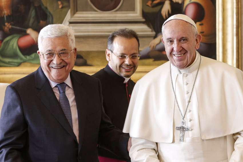 New embassy a sign of Pope's love for Palestine, President Abbas says