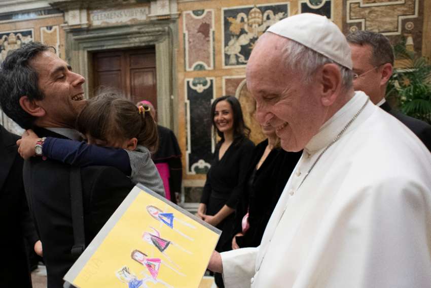 Fight fake news with humble search for truth, Pope Francis tells journalists