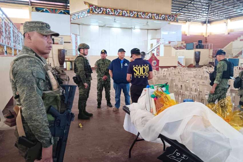 Explosion at university in southern Philippines kills four people during morning Mass