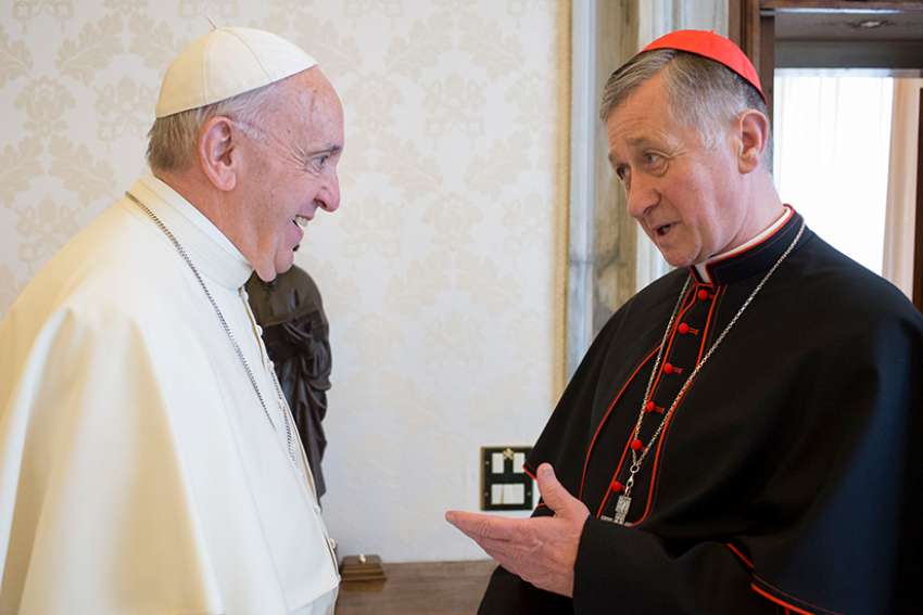 Pope has 'bigger agenda' to worry about, Cardinal Cupich says about Vigano claims