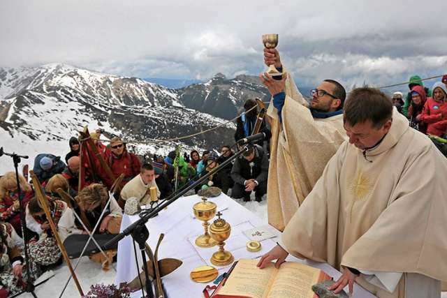 Tens of thousands travel to southern Poland to celebrate St. John Paul