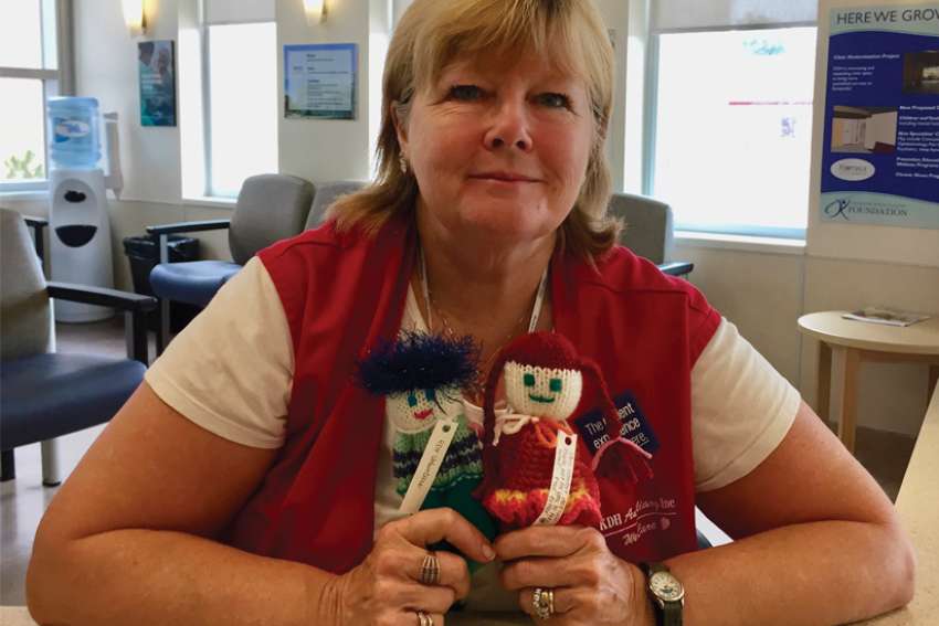 Dolls bring smiles to hospitalized kids