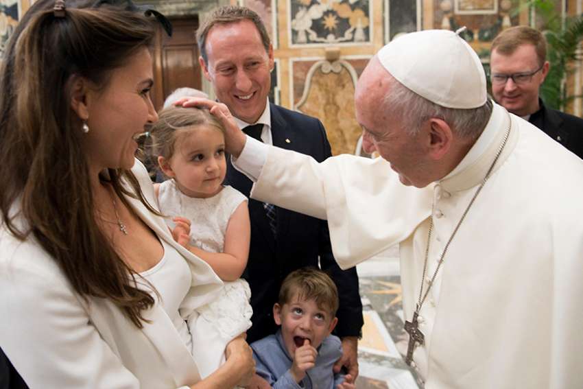 Pope pledges church commitment to fight child abuse online, offline