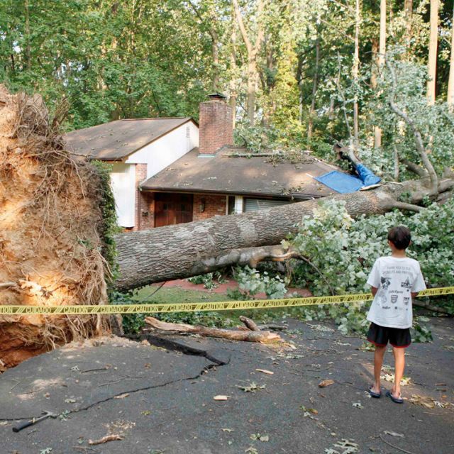 Region hit by storms recovering from power outages, coping with damage 