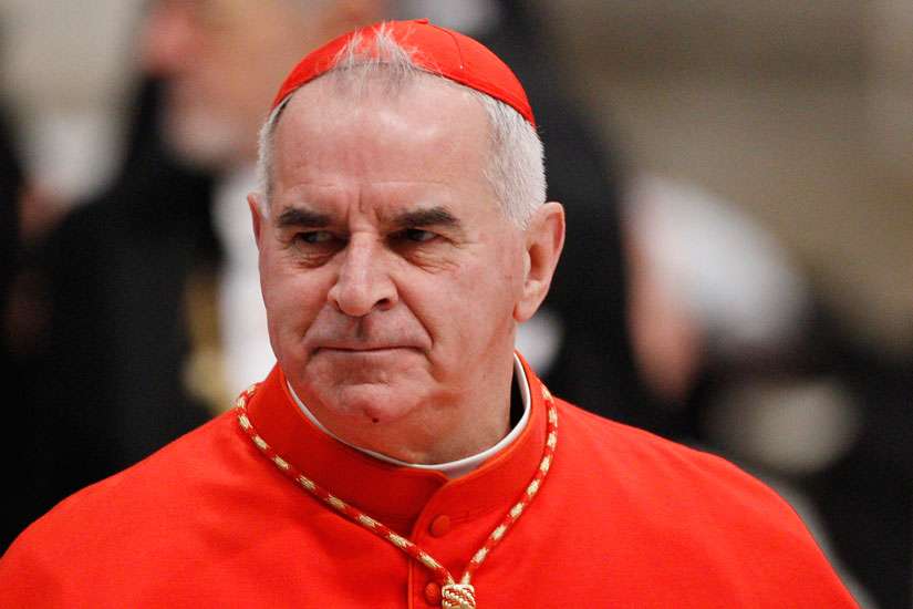 Pope accepts cardinal's decision to renounce duties, rights of office