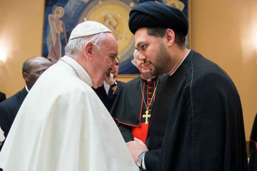 Dialogue is essential, Pope Francis tells British Muslim leaders