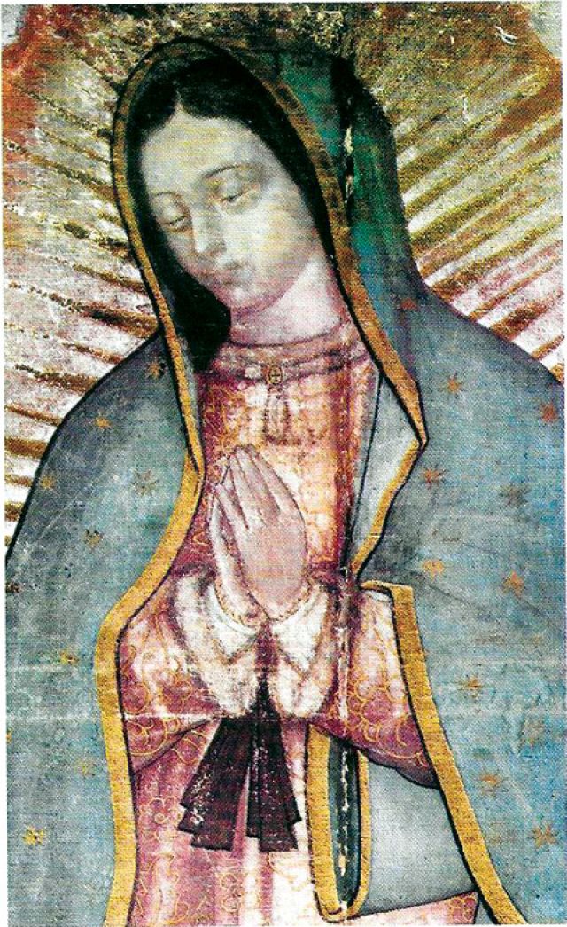 Finding comfort in  Our Lady of Guadalupe