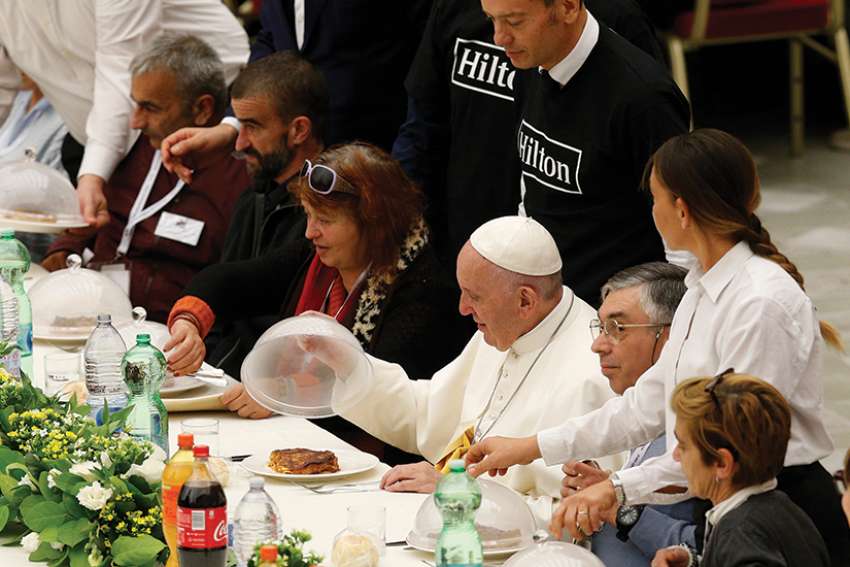 Helping the poor is duty, not a fad, Pope Francis says