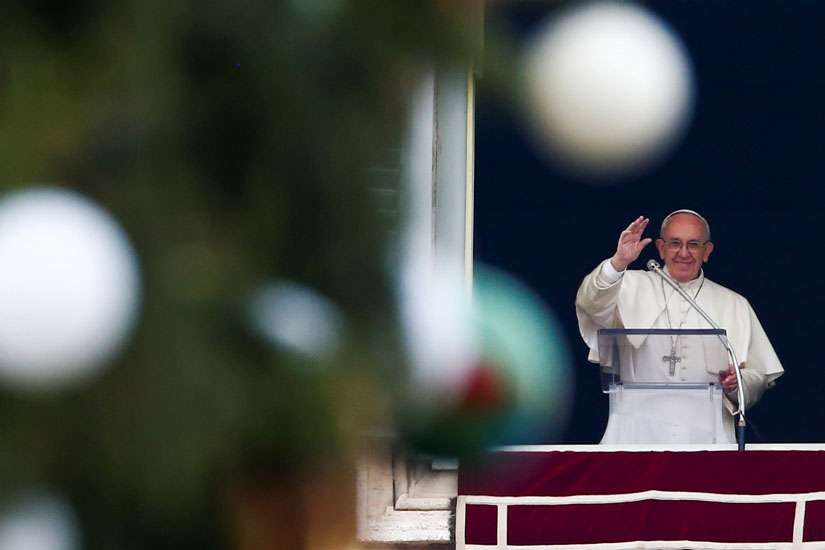 Pope's Homily: At Christmas, recognize your sin and let God caress you