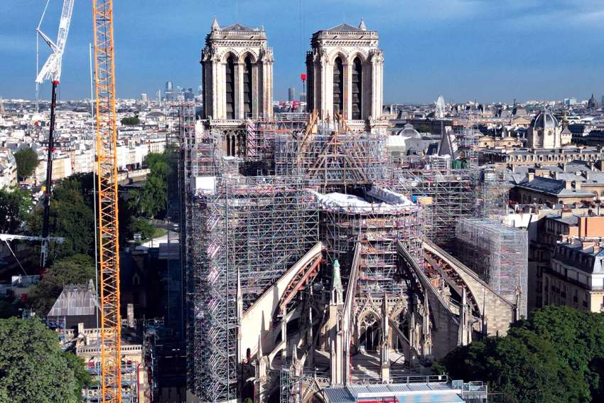 Notre Dame rebuild a ‘sign of hope for everyone,’ rector says