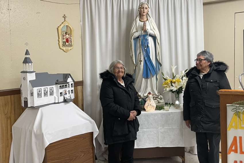 Burned church symbol of hope in Attawapiskat
