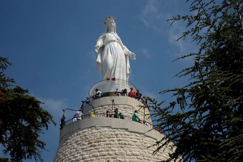 In Lebanon, Muslims and Christians visit Marian shrine at Harissa