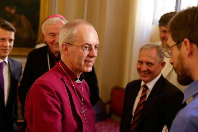 Pope, Anglican archbishop urge joint action to share God's love