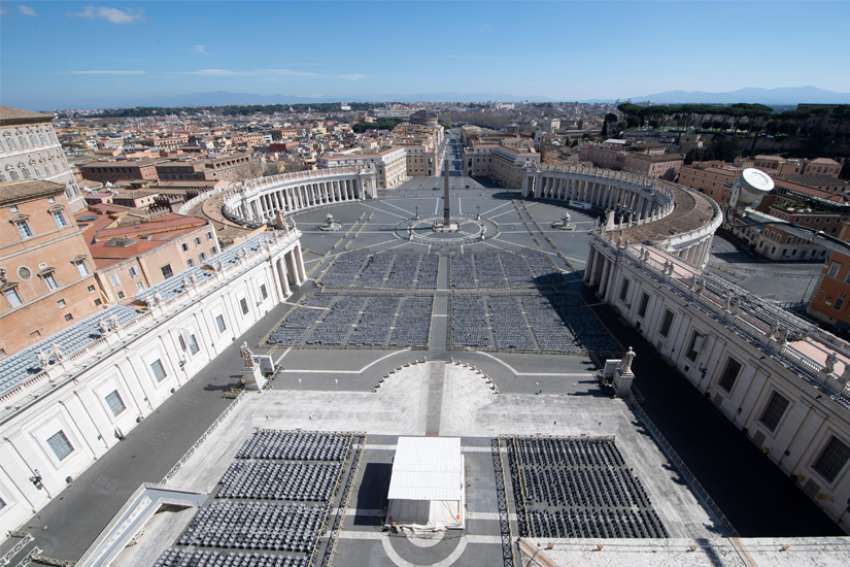 Vatican says public will not be admitted to papal Holy Week liturgies