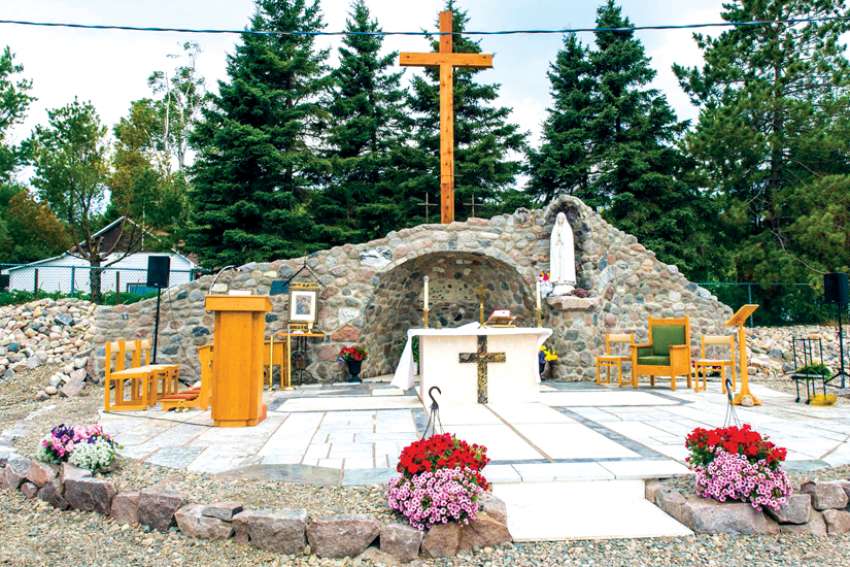 Coming closer to God at Holy Angels Grotto