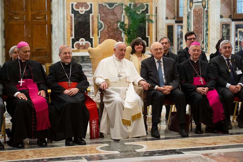 Nations stirring up nationalism betray their mission, pope says