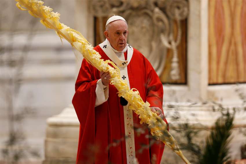 Pope Francis on Palm Sunday: Life is meant to serve others