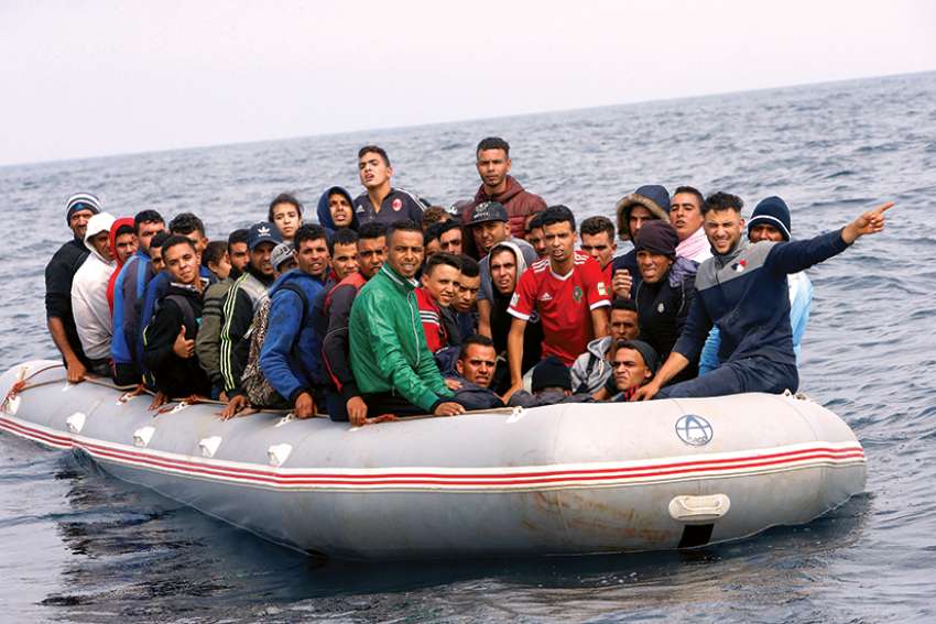 Pope goes on a mission for migrants