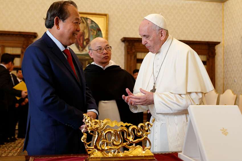 Vietnam's communist government, Vatican agree to upgrade diplomatic relations