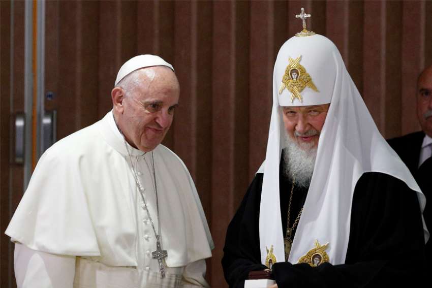 Pope Francis confirms plans to meet Russian patriarch in Kazakhstan