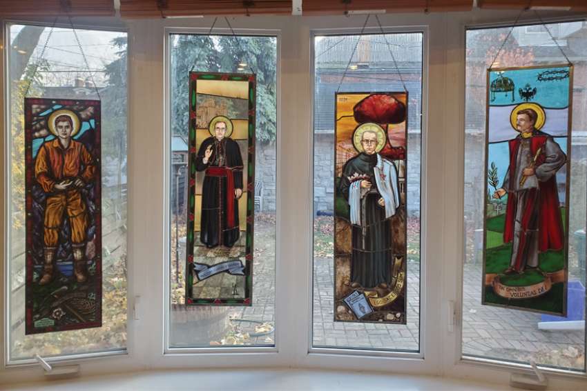Windows of inspiration for Catholic men