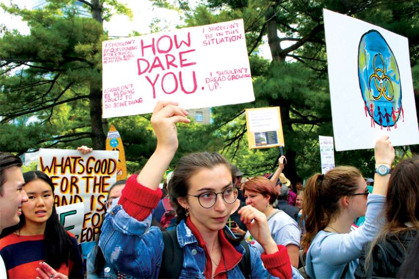 Thousands rally for Earth’s future