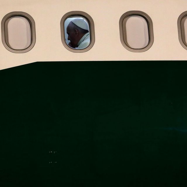 Returning to Rome, Pope discusses plans for future trips 
