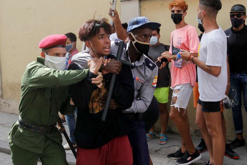 Religious leaders in Cuba voice support for peaceful protests