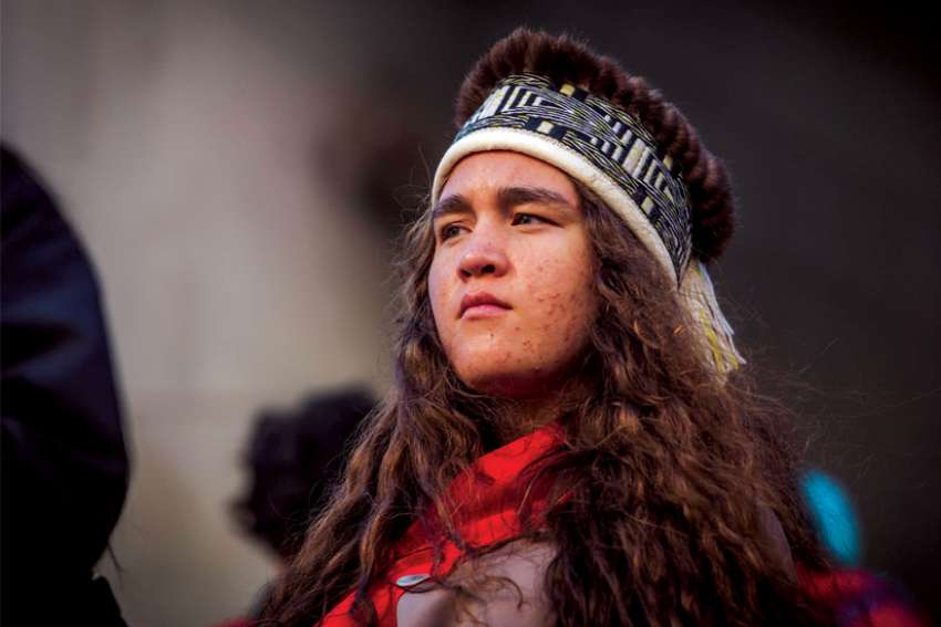 Teen emerges as voice for climate change action