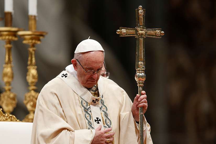 Pray with courage, conviction, not mindlessly like a parrot, Pope says
