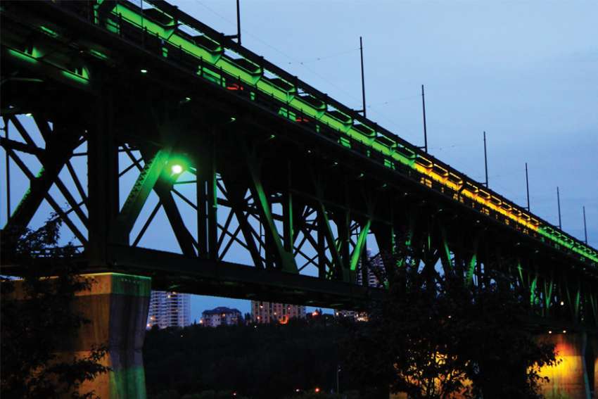 City sued after bridge lighting denied