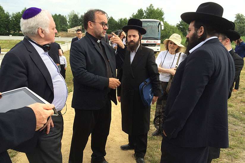 Ukraine monuments on mass graves recognize Jews killed in Holocaust