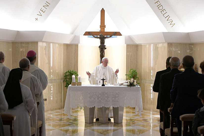 Pope's homily: "God's omnipotence is manifested in His mercy"